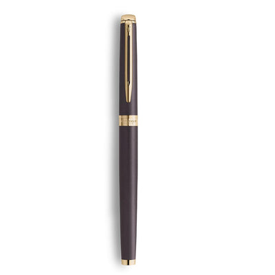 Waterman Hemisphere Metallic Black With Gold Trim Fountain Pen