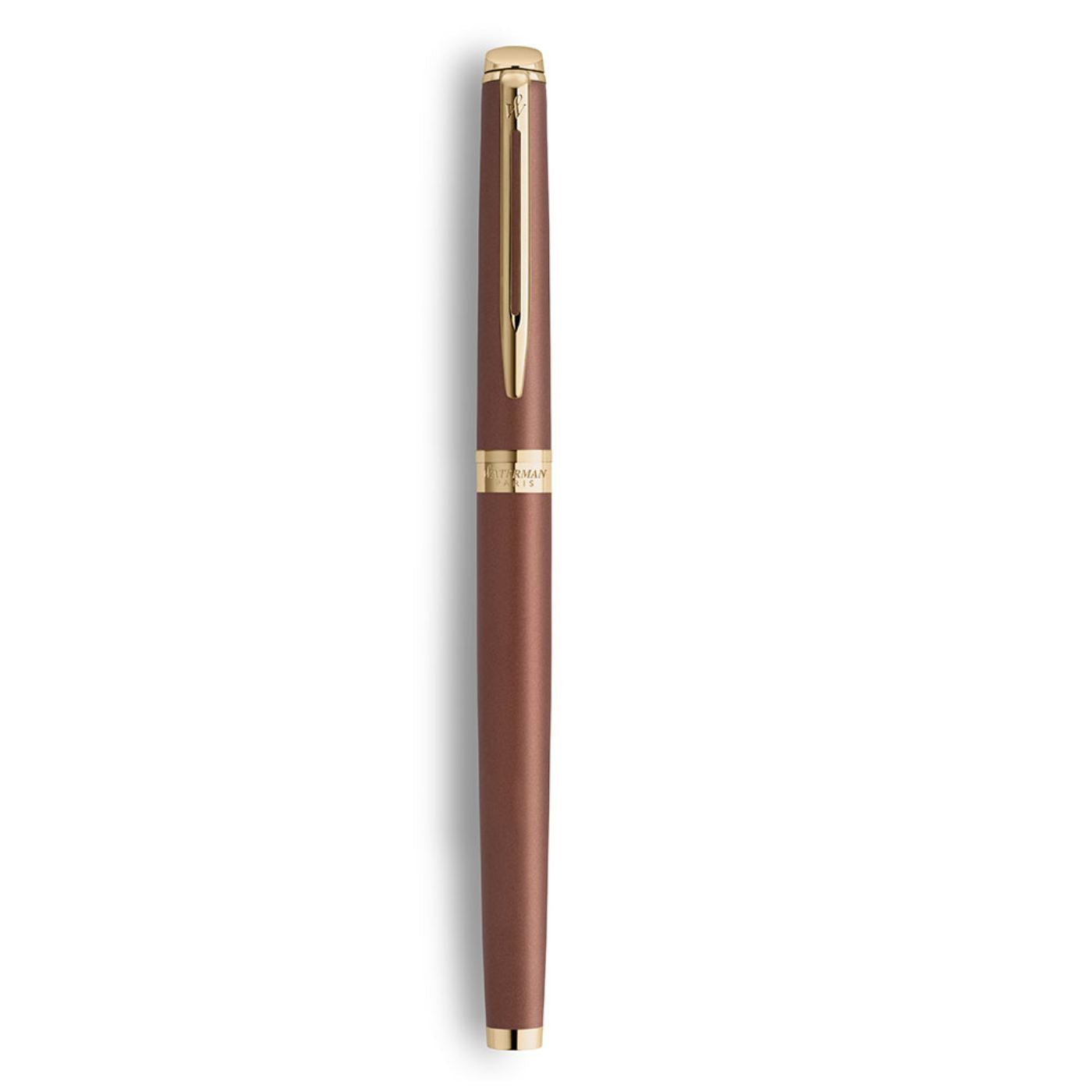 Waterman Hemisphere Metallic Copper With Gold Trim Fountain Pen