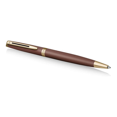 Waterman Hemisphere Metallic Copper With Gold Trim Ballpoint Pen