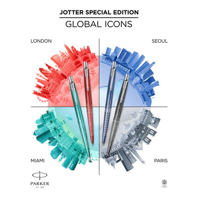 Parker Jotter Special Edition Global Icons: Seoul Blue
