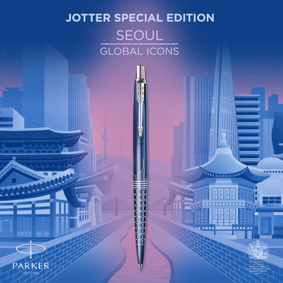 Parker Jotter Special Edition Global Icons: Seoul Blue