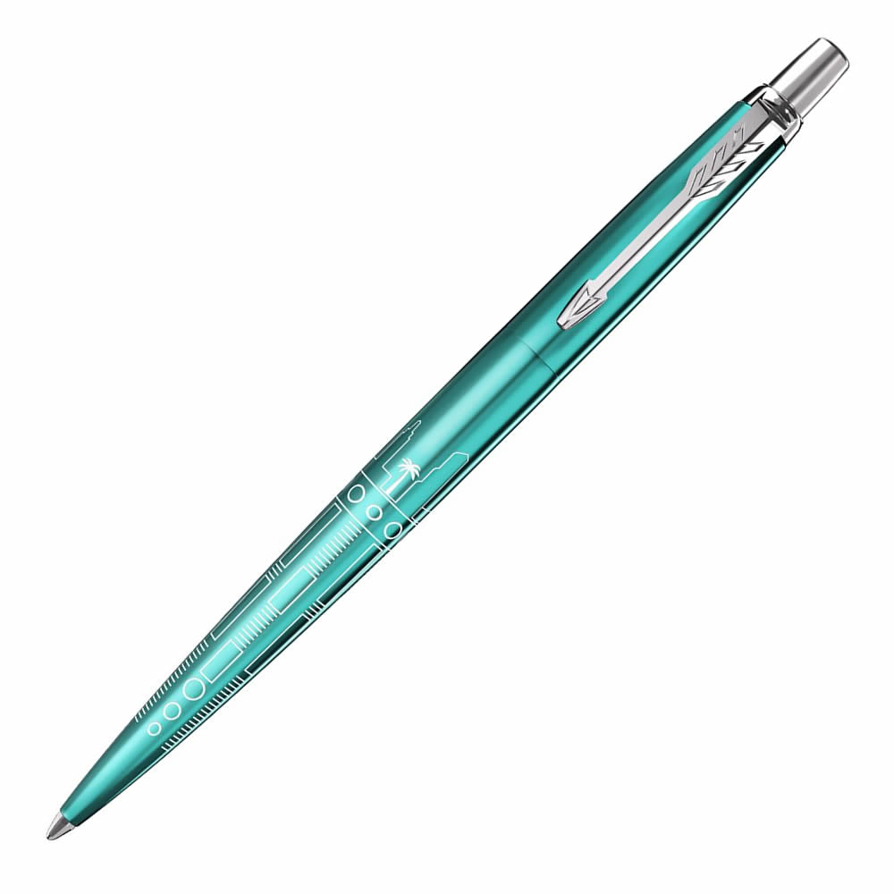 Parker Jotter Special Edition Global Icons: Miami Turquiose