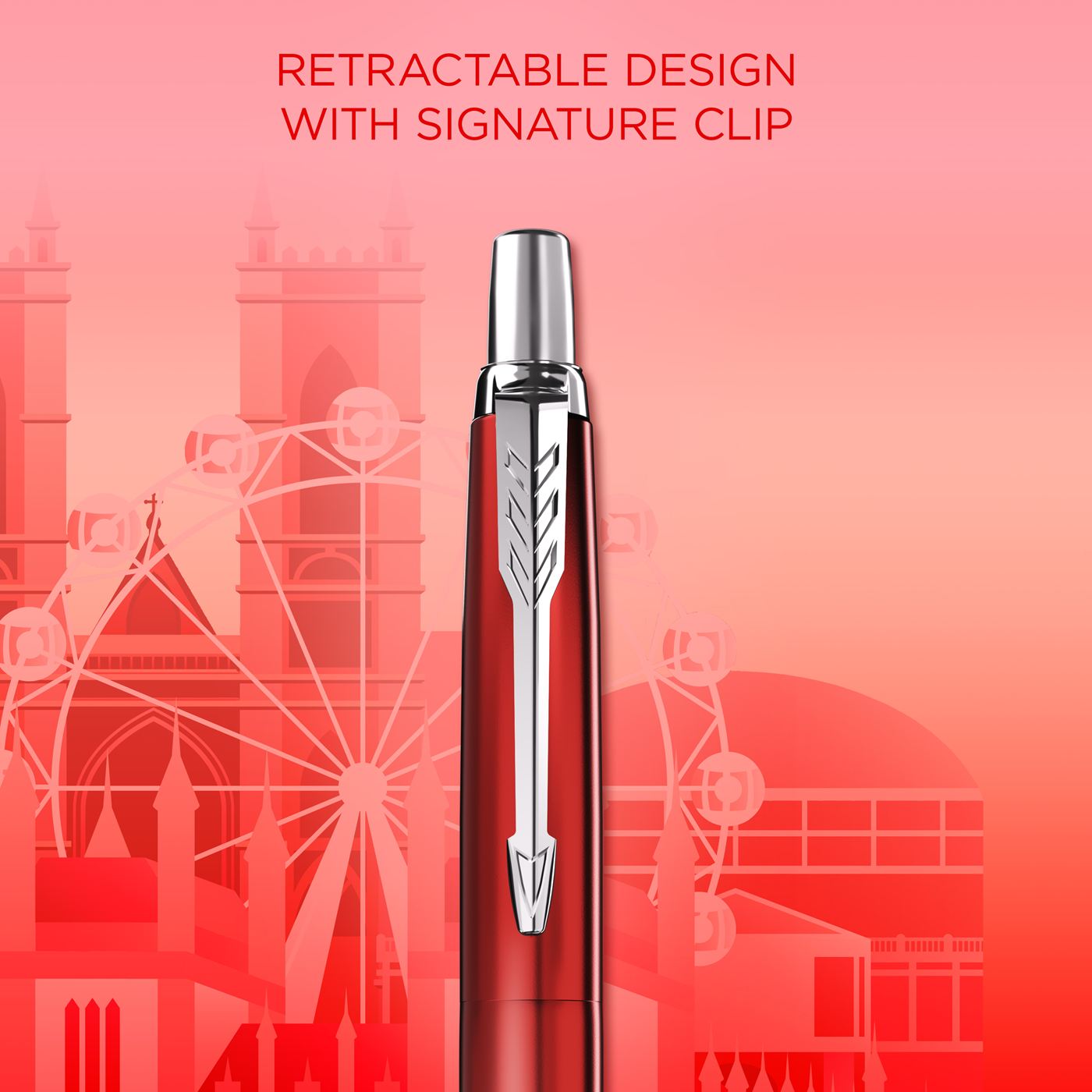 Parker Jotter Special Edition Global Icons: London Red