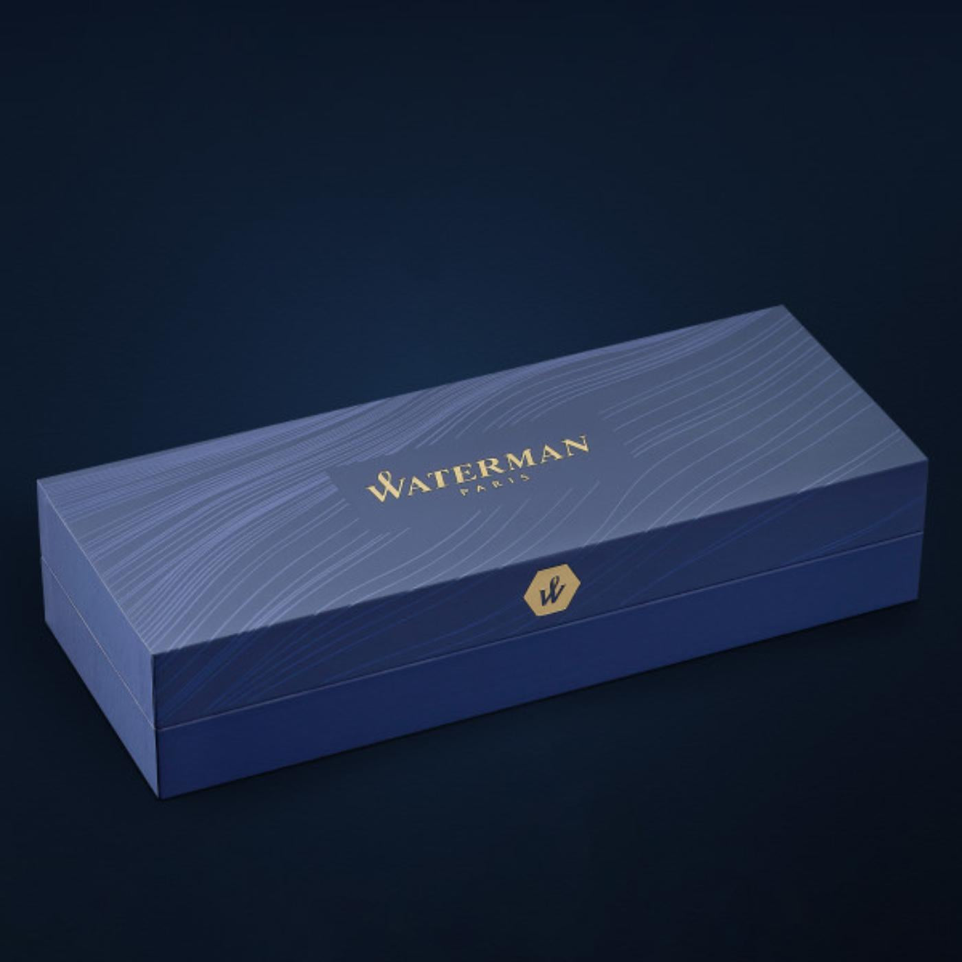 Waterman Waterman Hemisphere Deluxe Opera Collection Black Gold Trim Fountain Pen - Medium