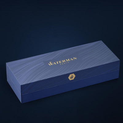 Waterman Expert Deluxe Opera Collection Black Gold Trim Rollerball Pen