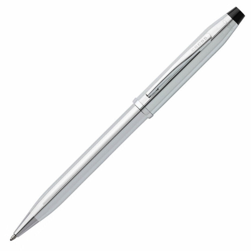 Cross Century II Lustrous Chrome Rollerball and Ballpoint Pen Set