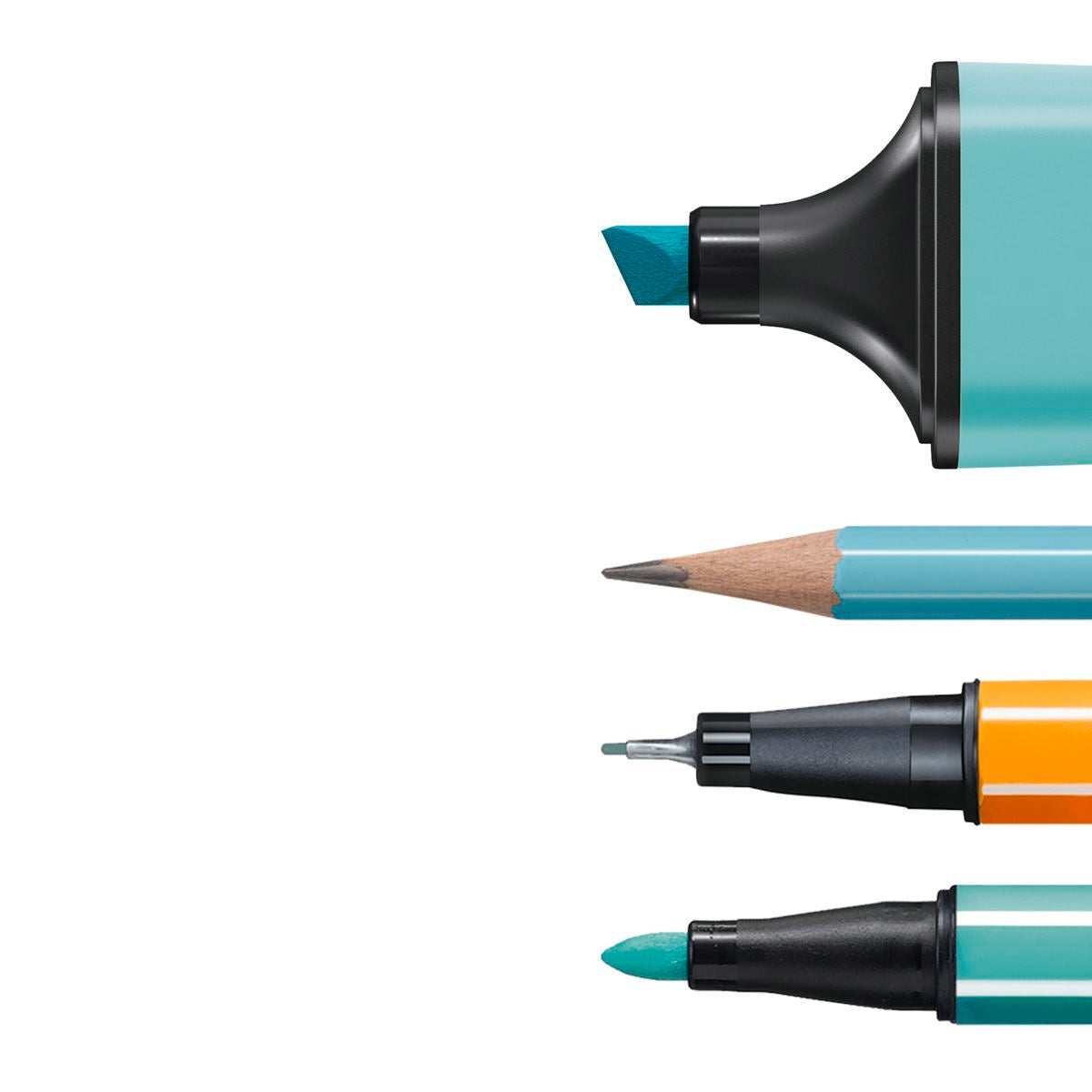 STABILO Pastel Set - STABILO Pen 68 Mini, Point 88 Mini, Boss Mini Pastellove & Swano Pastel Pencils - Pack of 35