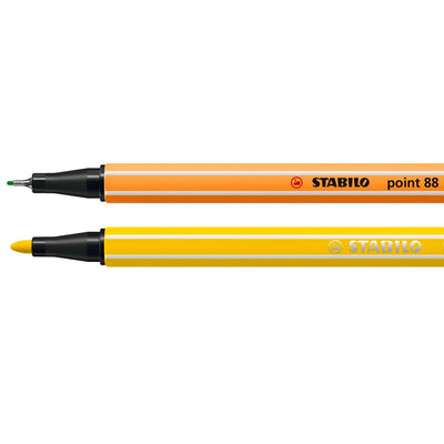 STABILO ARTY Assorted Set - Premium Felt Tip Pen & Fineliner, Stabilo Pen 68 & Point 88 - Pack of 68