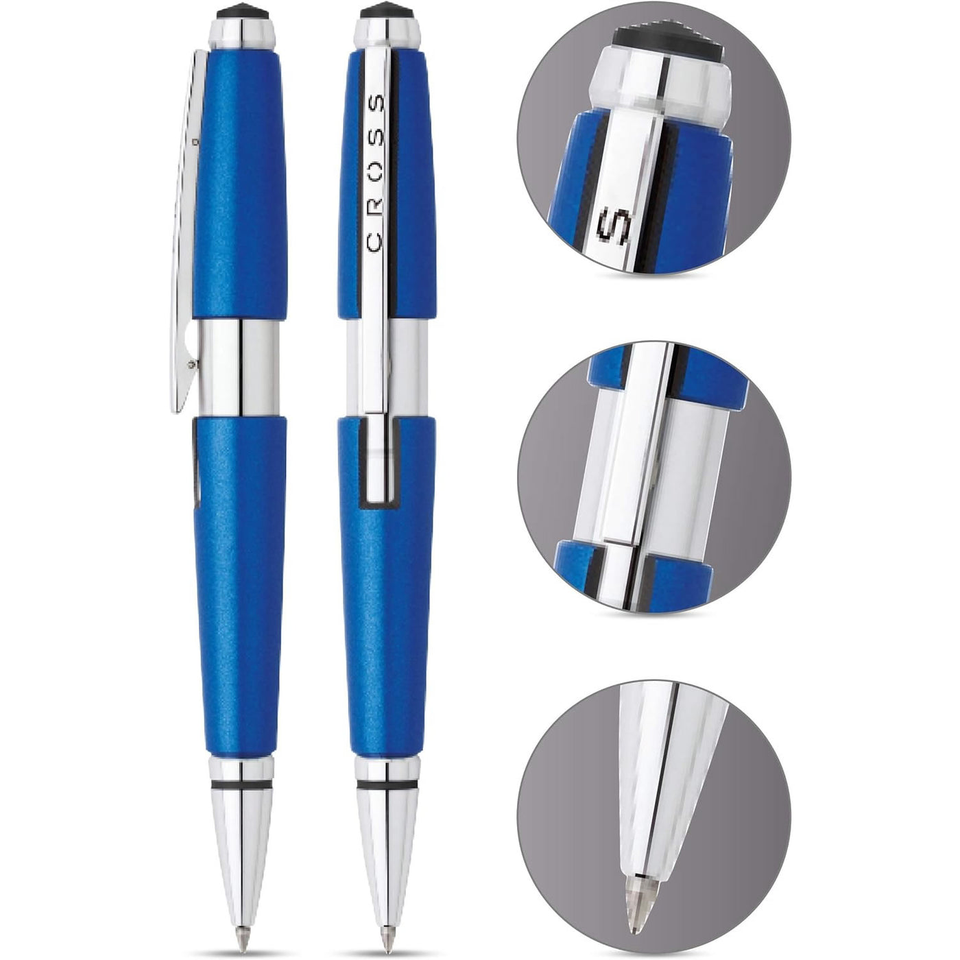 Cross Edge Nitro Blue Capless Rollerball Pen