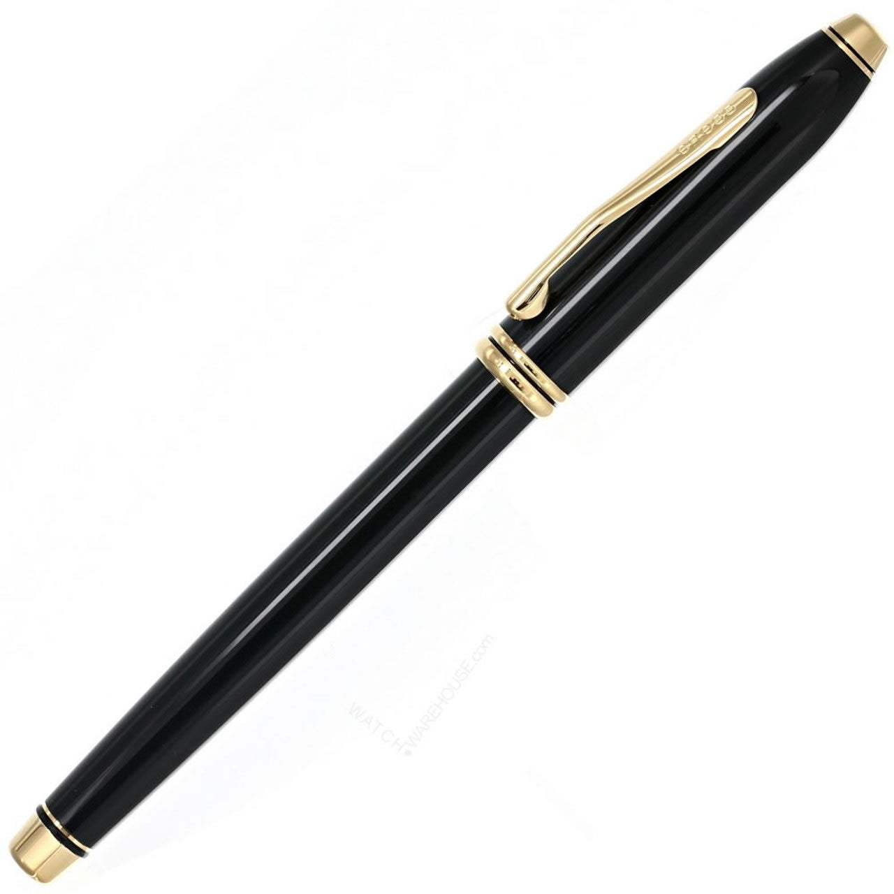 Cross Townsend Rollerball (Limited Edition, incl. luxe geschenkdoos) zwart-chroom Cross Townsend Rollerball (Limited Edition, incl. luxe geschenkdoos) zwart-chroom