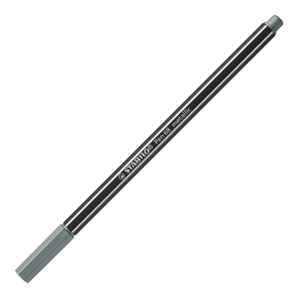 STABILO Pen 68 Premium Metallic Felt Tip Pens - Gold/Silver/Copper