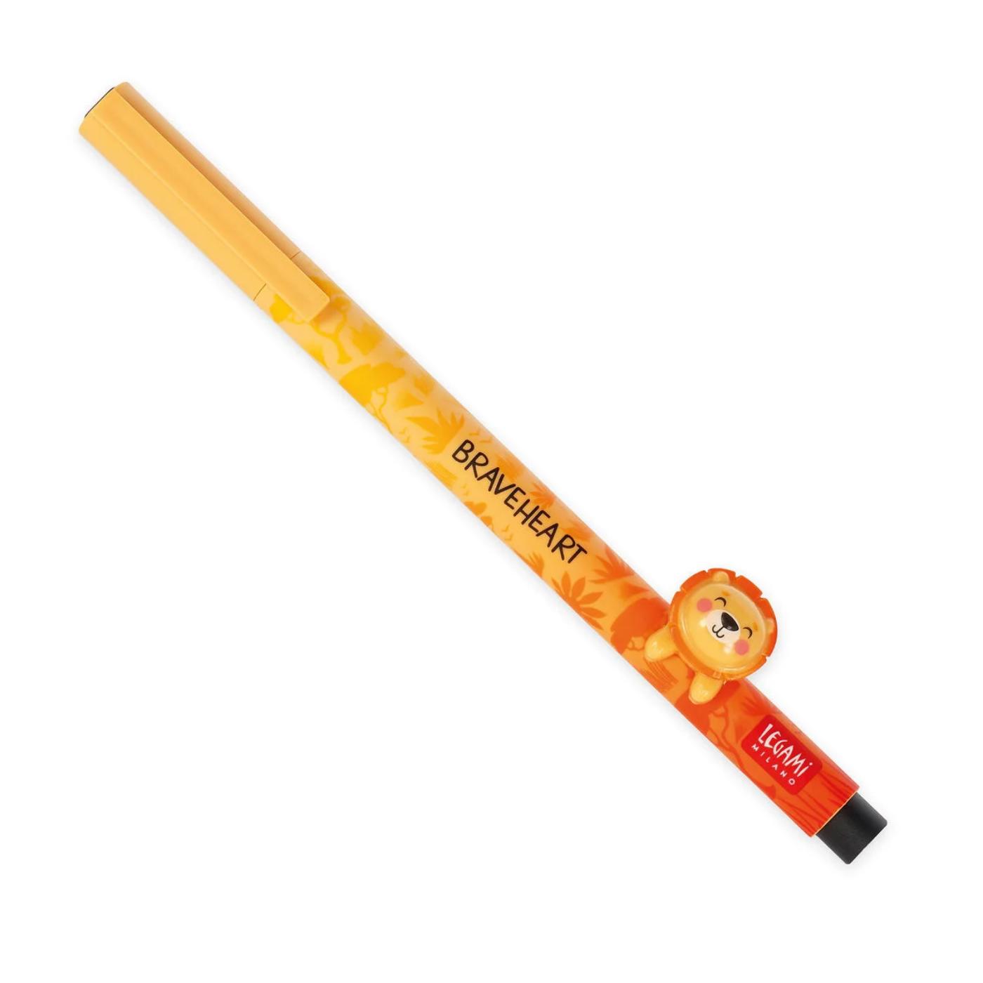 Legami Lovely Friends Gel Pen - Lion