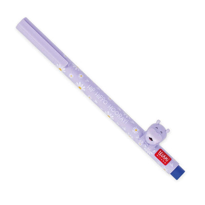 Legami Lovely Friends Gel Pen - Hippo
