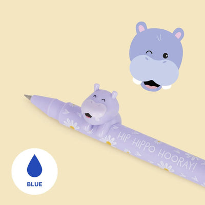 Legami Lovely Friends Gel Pen - Hippo