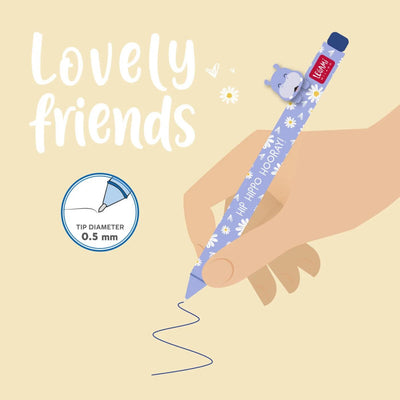 Legami Lovely Friends Gel Pen - Hippo