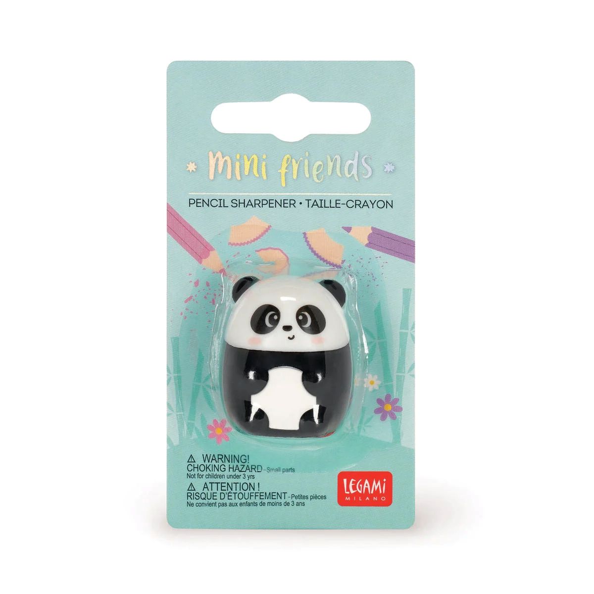 Legami Panda Pencil Sharpener - Mini Friends