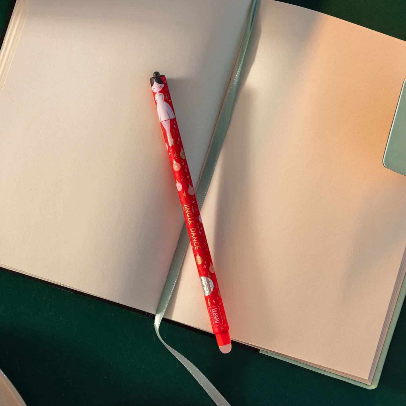 Legami Set of 3 Erasable Christmas Gel Pens - The Nutcracker - Limited Edition 2025