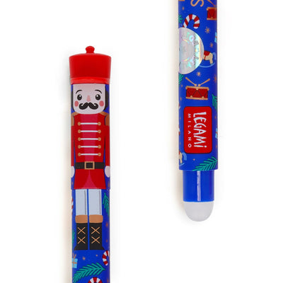Legami Set of 3 Erasable Christmas Gel Pens - The Nutcracker - Limited Edition 2025