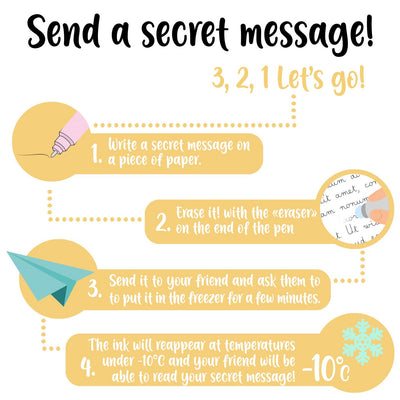 Legami Set of 3 Erasable Christmas Gel Pens - The Nutcracker - Limited Edition 2025