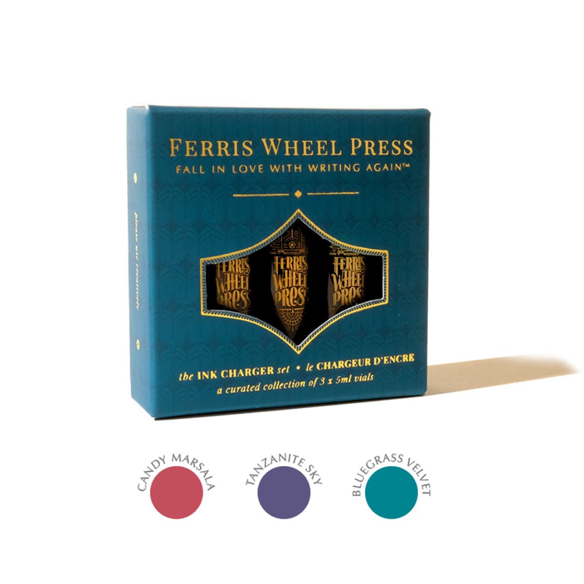 Ferris Wheel Press Fountain Pen Ink Charger Set | The Original Trio