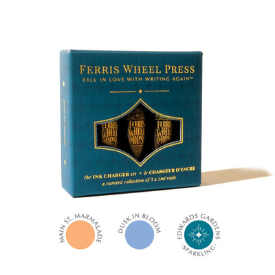 Ferris Wheel Press Fountain Pen Ink Charger Set | The Twilight Garden Collection