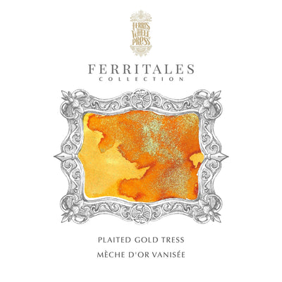 Ferris Wheel Press - FerriTales | Once Upon a Time - Plaited Gold Tress Fountain Pen Ink 20ml