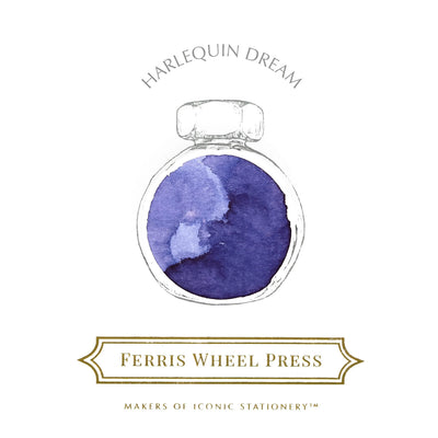 Ferris Wheel Press - Harlequin Dream Fountain Pen  Ink - 38ml