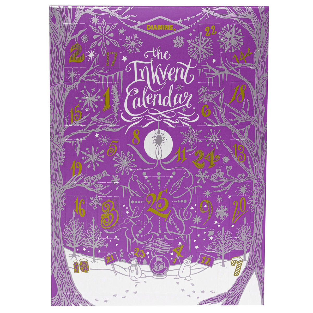 Diamine Ink-vent Calendar 2023 - Purple Edition