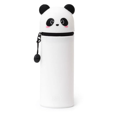Legami Kawaii 2 in 1 Soft Silicone Pencil Case - Panda
