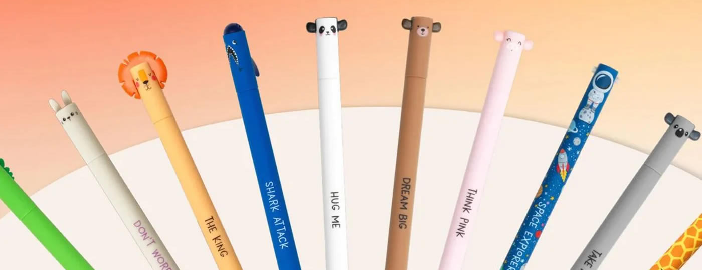 Legami Pens - Erasable Pens & Fun Stationery