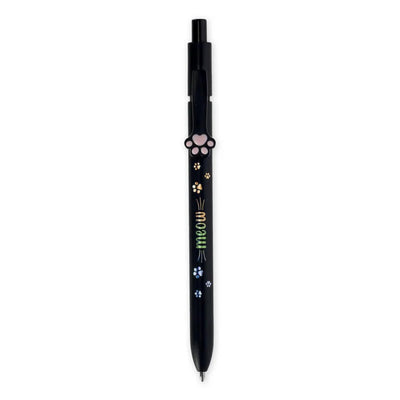 Legami Ballpoint Pen - Meow - Black