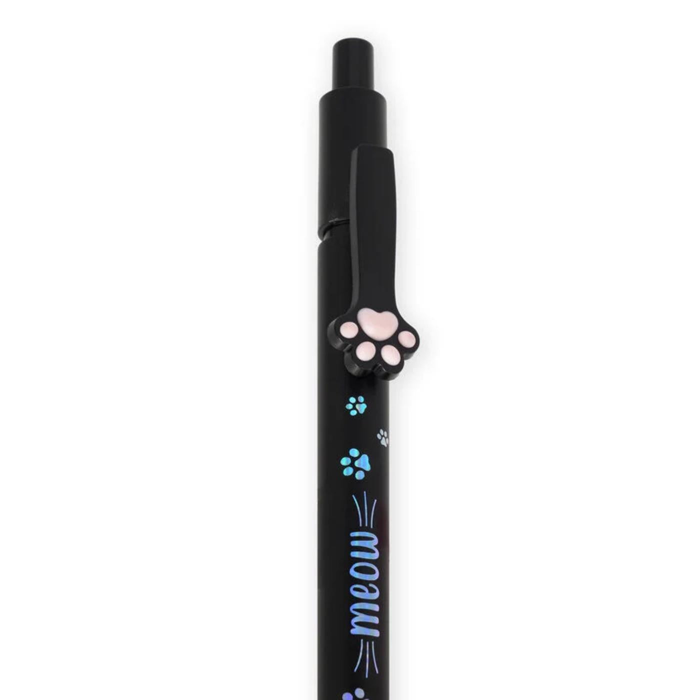 Legami Ballpoint Pen - Meow - Black