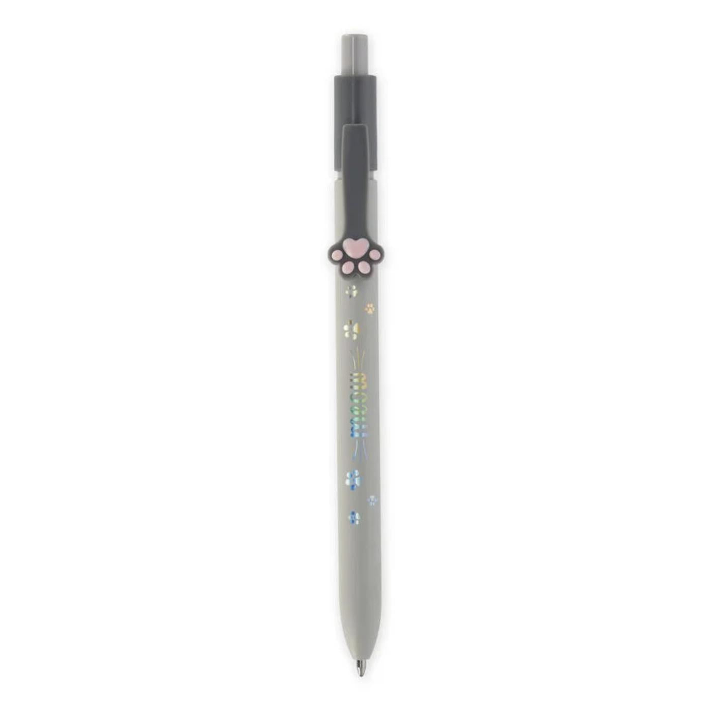 Legami Ballpoint Pen - Meow - Grey