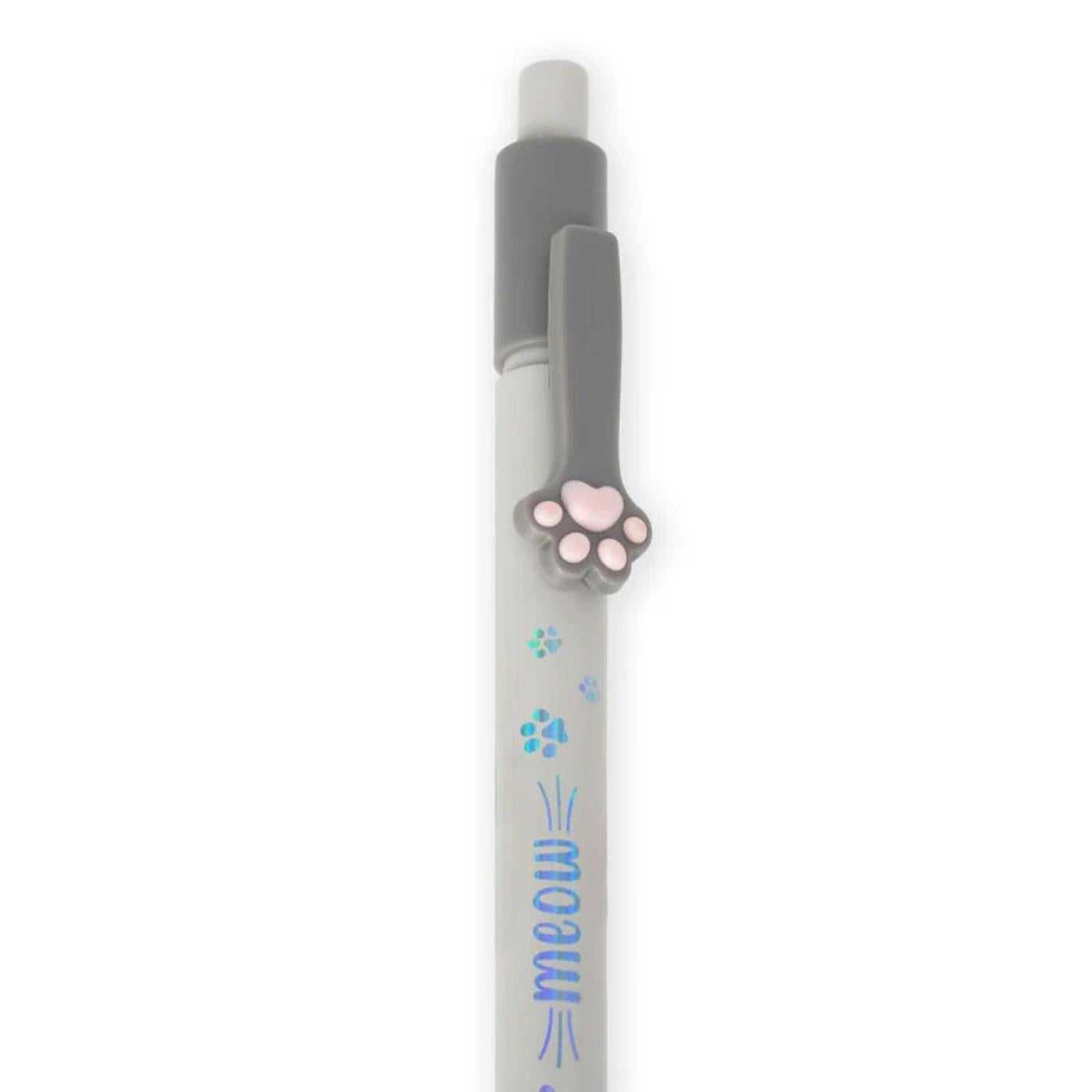 Legami Ballpoint Pen - Meow - Grey