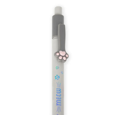 Legami Ballpoint Pen - Meow - Grey