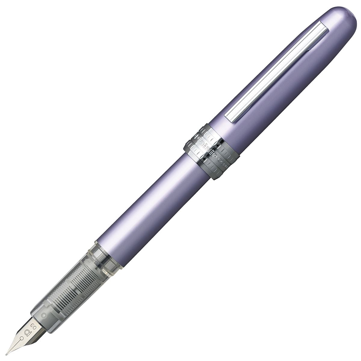 Platinum Plaisir Fountain Pen - Violet - Fine Nib