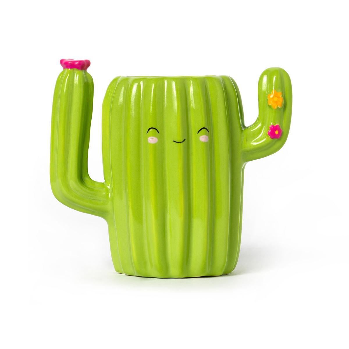 cactus pencil cup Legami Desk Friends Ceramic Pen Holder - Cactus