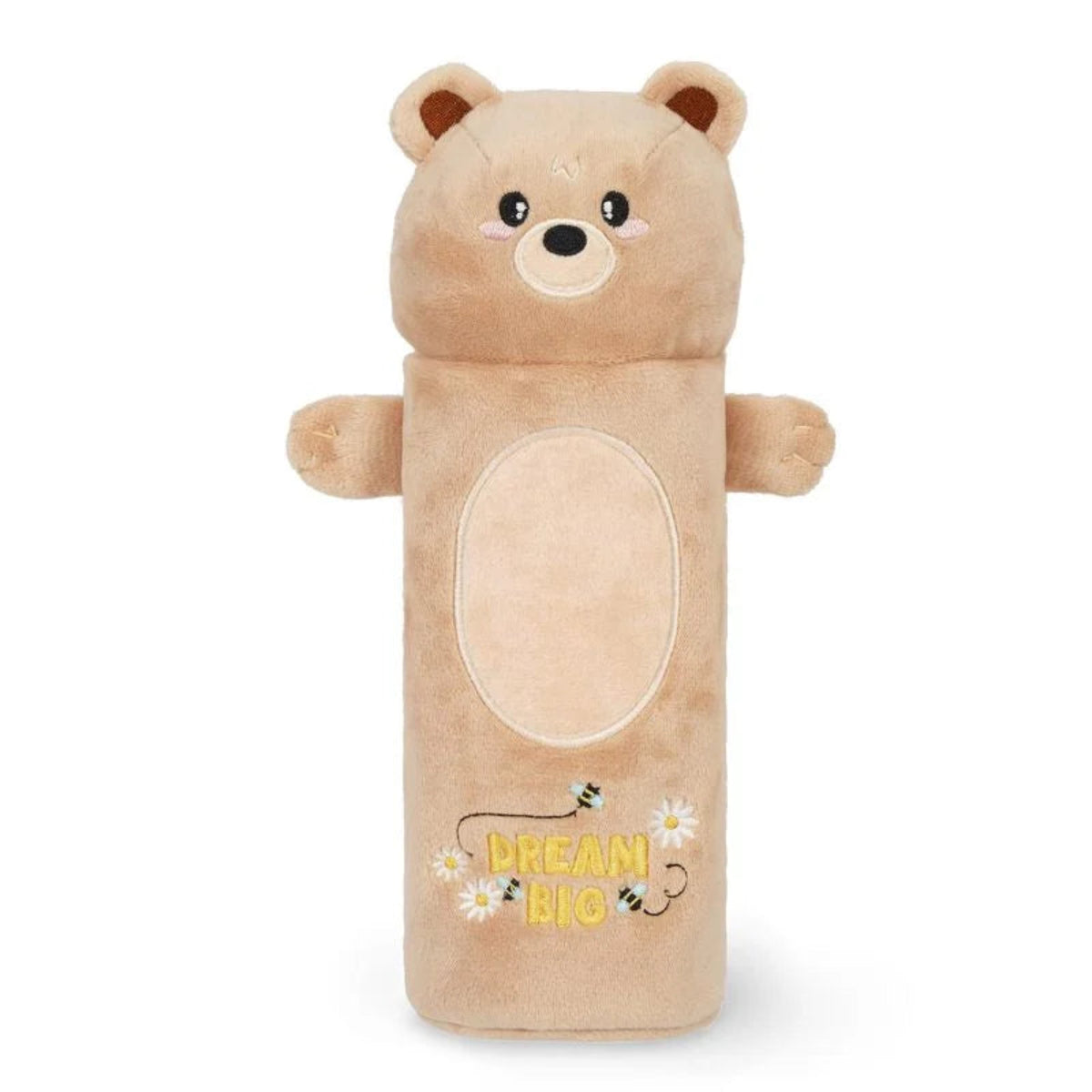 Legami Pencil Case - Super Soft! - Teddy Bear