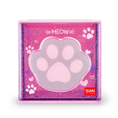 Legami Stackable Desk Storage Box - Cutie Cube - Kitty