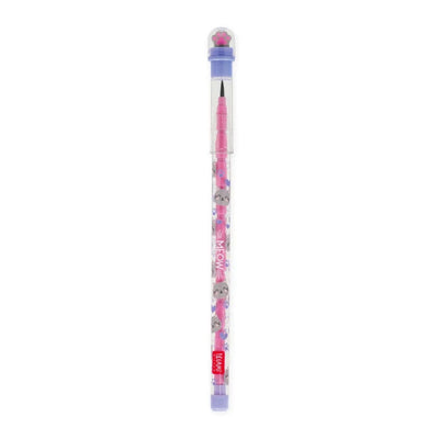 Legami Stackable Pencil with Eraser - Take a Tip - Kitty