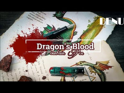 BENU Talisman Collection Fountain Pen - Dragon's Blood