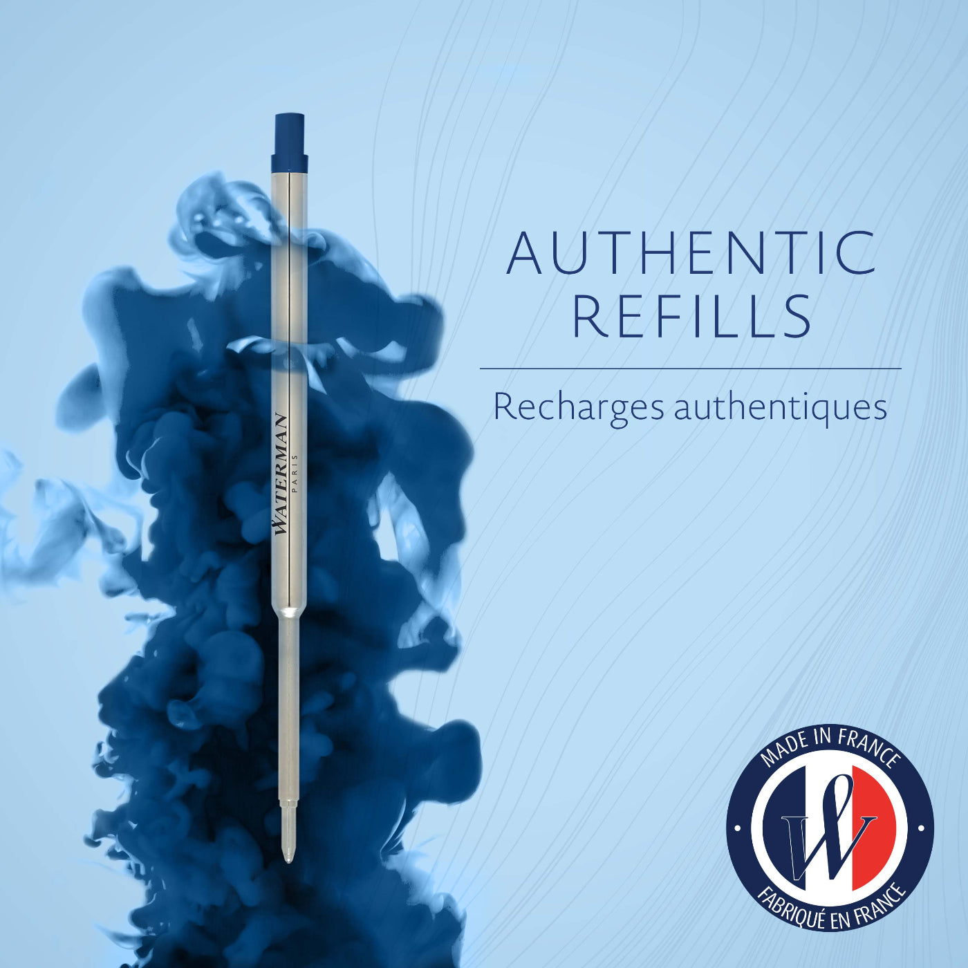 Waterman Blue Ballpoint Pen Refill