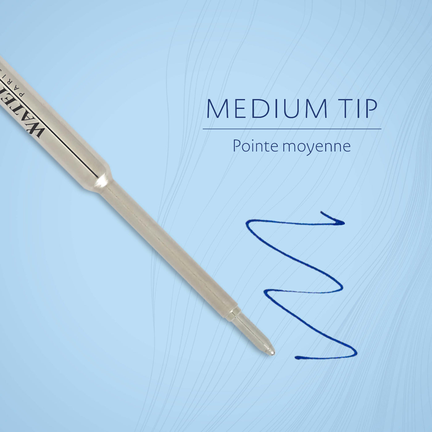 Waterman Blue Ballpoint Pen Refill