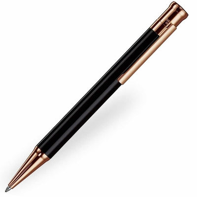 Otto Hutt Design 04 - Black & Rose Gold Ballpoint Pen