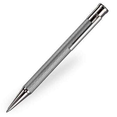 Otto Hutt Design 04 - Sterling Silver Princess Cut Ballpoint Pen