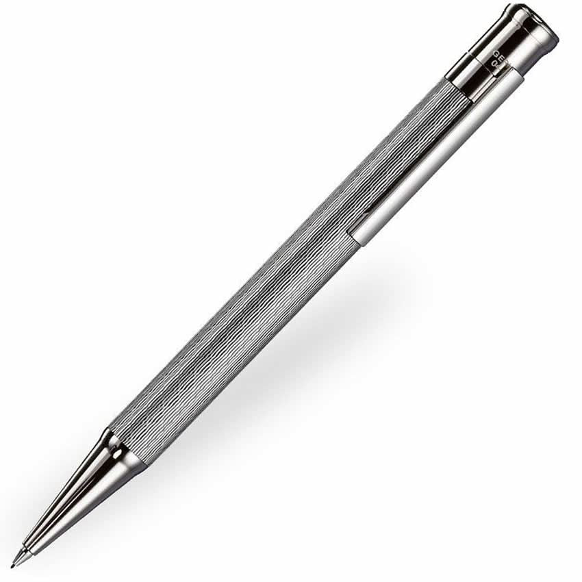 Otto Hutt Design 04 - Sterling Silver Princess Cut Mechanical Pencil