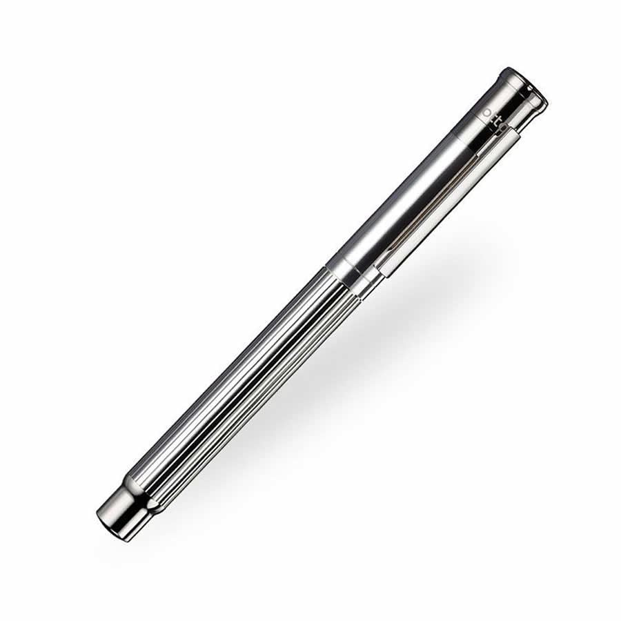 Otto Hutt Design 04 - Sterling Silver Pinstripes Fountain Pen