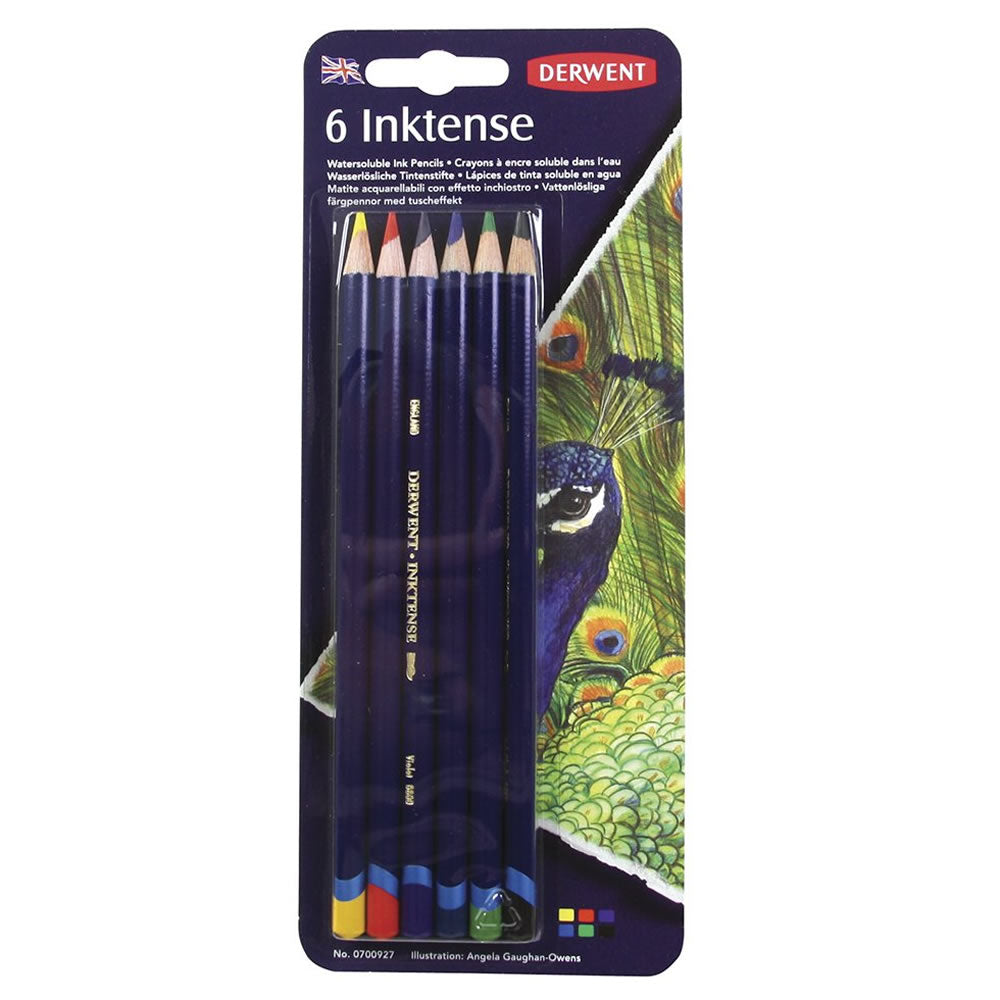 Derwent Inktense Pencils - Set of 6