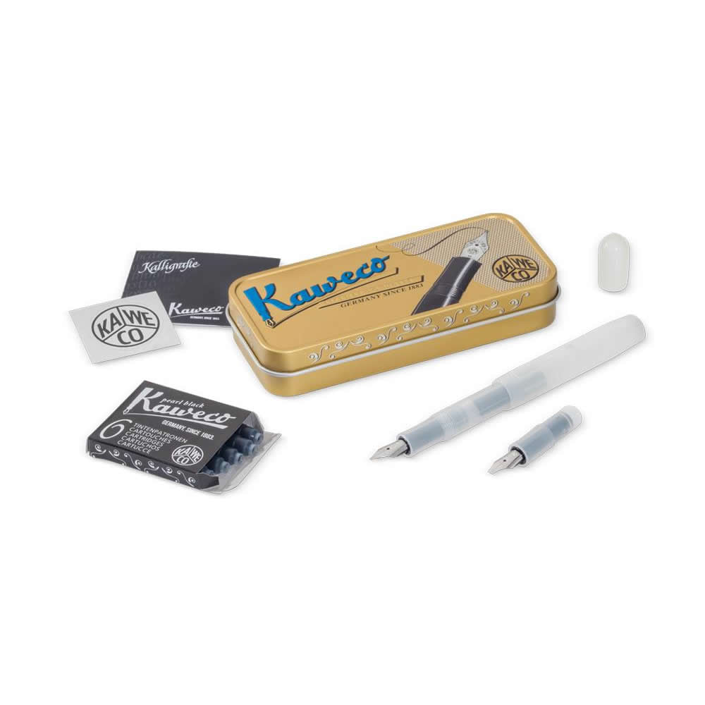 Kaweco Frosted  Sport Mini Calligraphy Set - Natural Coconut