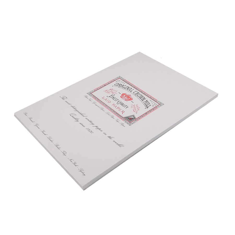 Original Crown Mill Classic Laid Writing Paper - A4 White